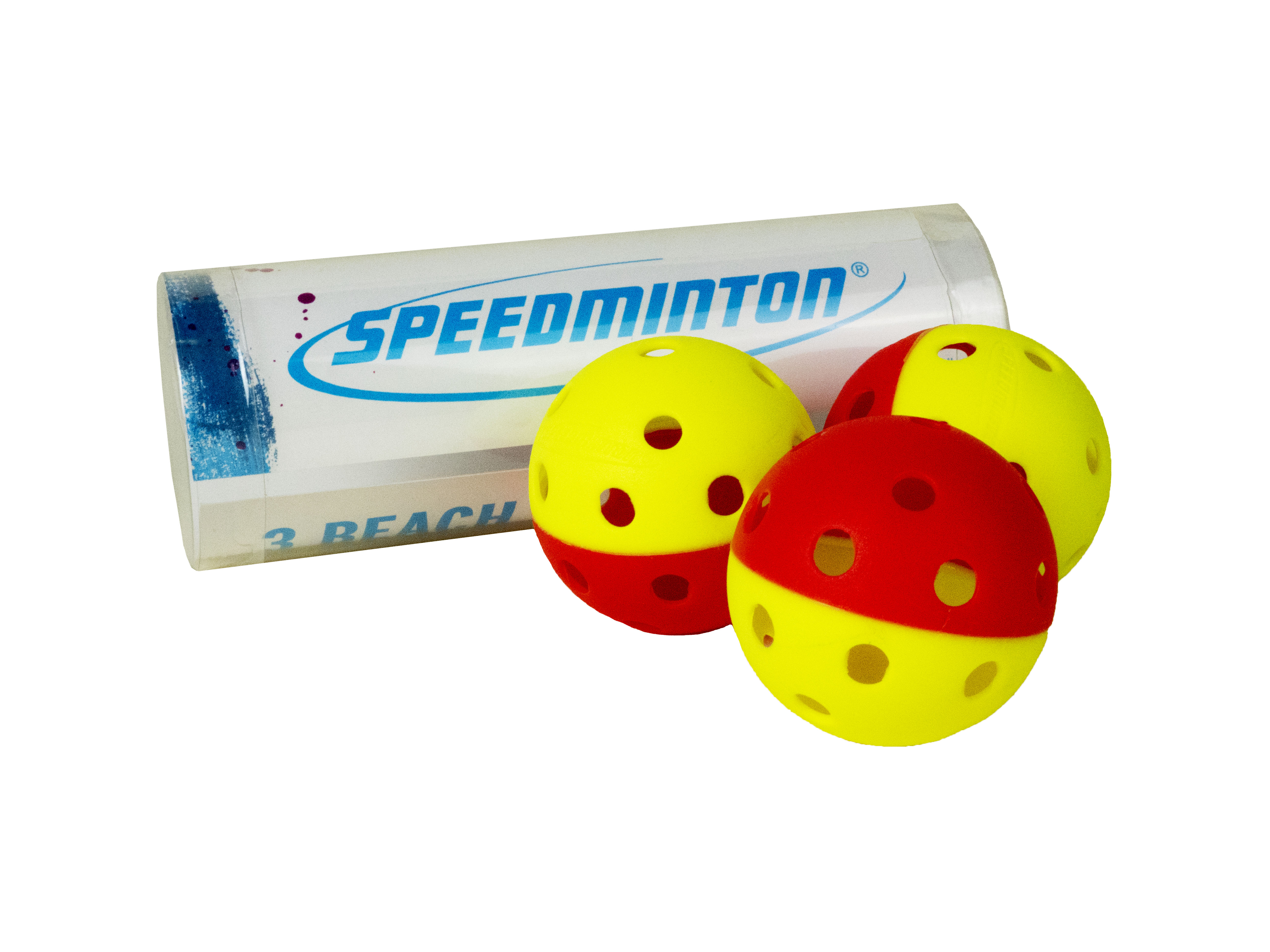 Speedminton® 2er Balltube Paddleset